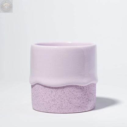 Squat Cylinder Drippy Pots