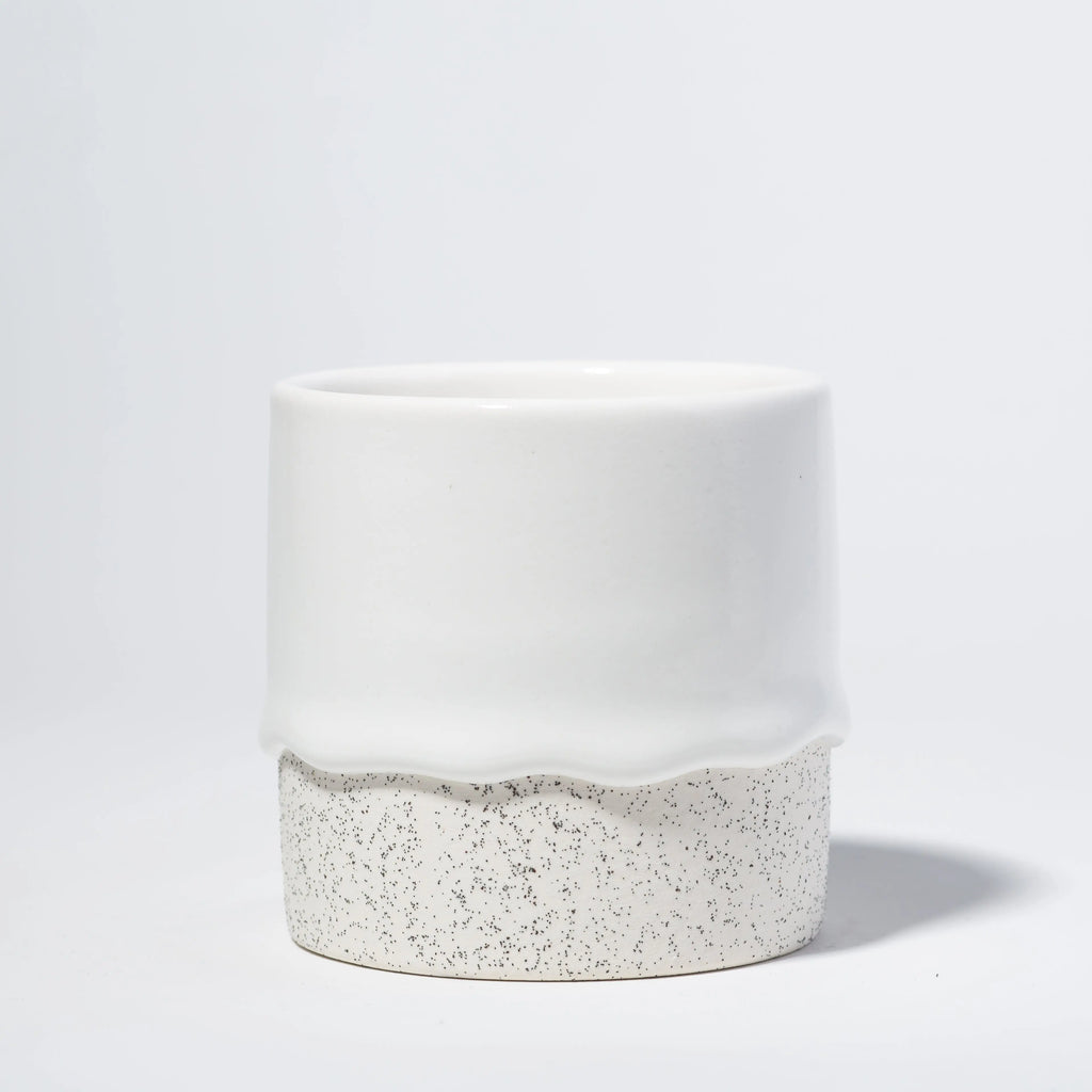 Squat Cylinder Drippy Pots