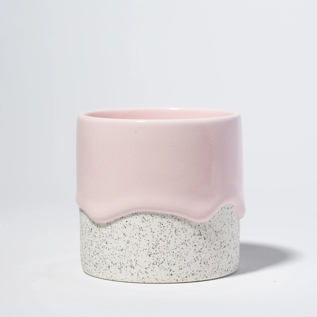 Squat Cylinder Drippy Pots