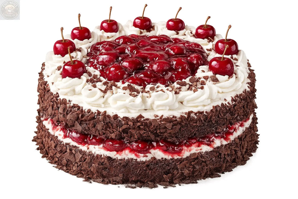 Andy Anand Sugar Free Black Forest Cake Gateau, Keto & Diabetic Friendly, No Sugar Added Authentic German Schwarzwälder Kirschtorte, Low Carb Gourmet Chocolate Cherry Dessert, 2.8 lbs Andyanand
