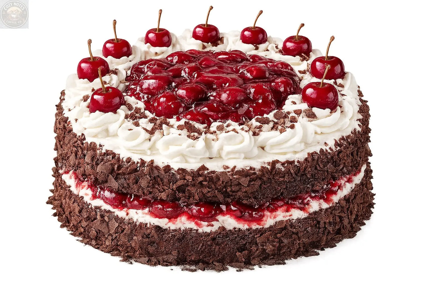 Andy Anand Sugar Free Black Forest Cake Gateau, Keto & Diabetic Friendly, No Sugar Added Authentic German Schwarzwälder Kirschtorte, Low Carb Gourmet Chocolate Cherry Dessert, 2.8 lbs Andyanand