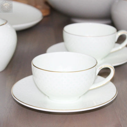 Camille Tea & Coffee Set - Serves 4 Tea + Linen