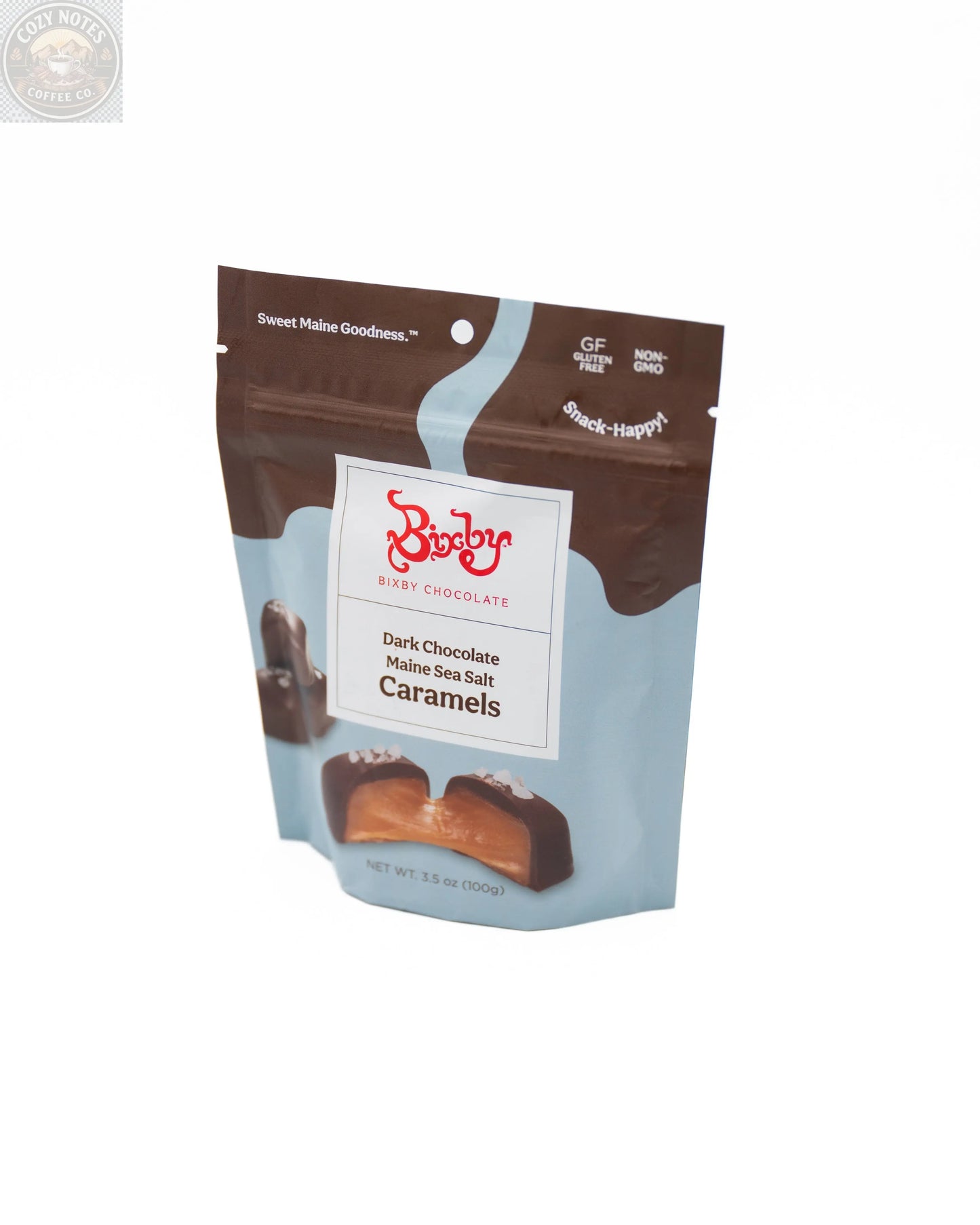 Dark Chocolate Sea Salted Caramels--6 Pouches