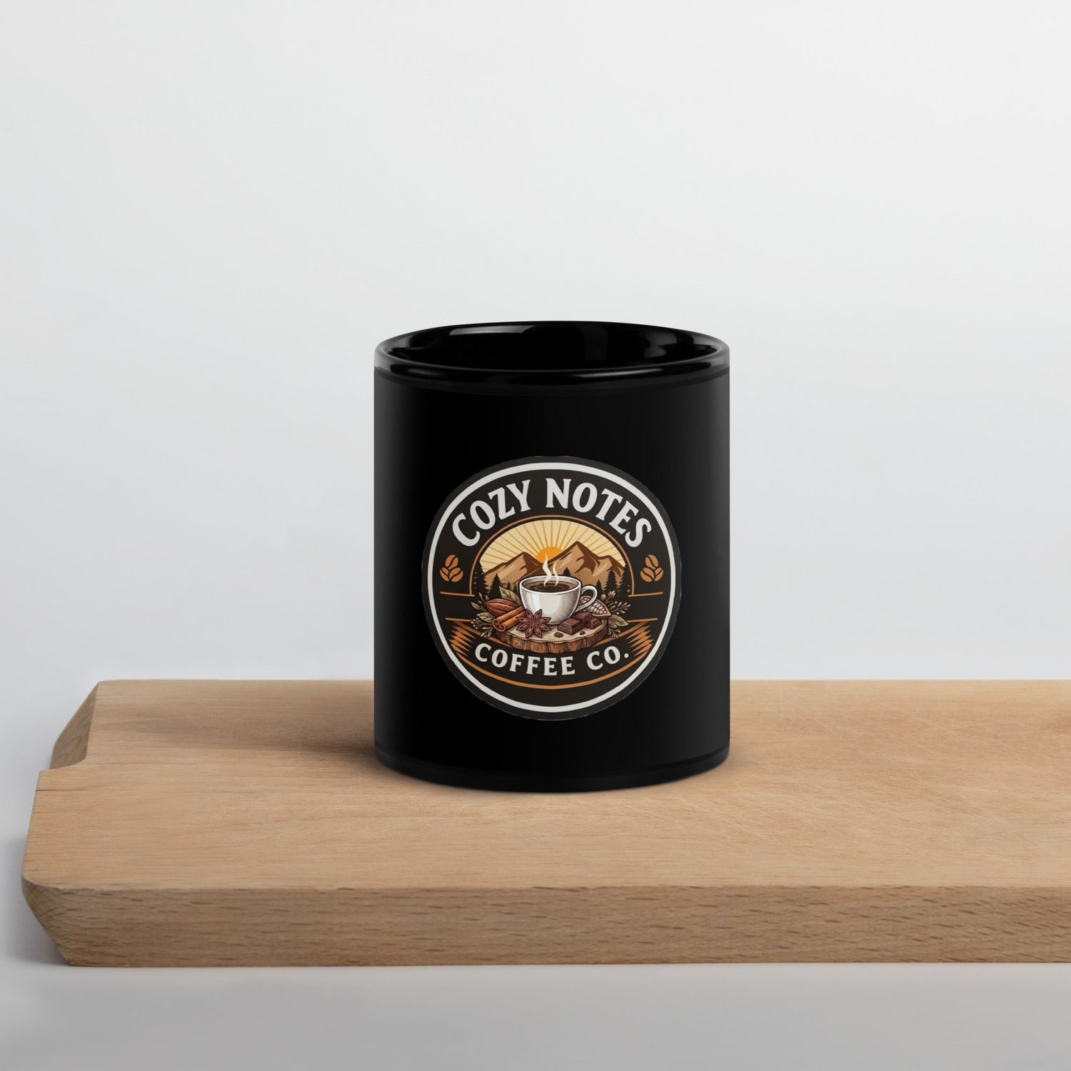 Ceramic Mugs - Sturdy and Sleek Cupboard Essentials for Your Morning Java or Afternoon Tea - Cozy Notes Coffee Co