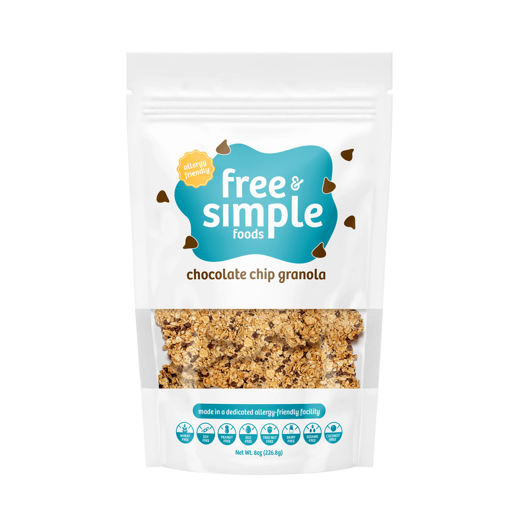 Chocolate Chip Granola Free and Simple Foods
