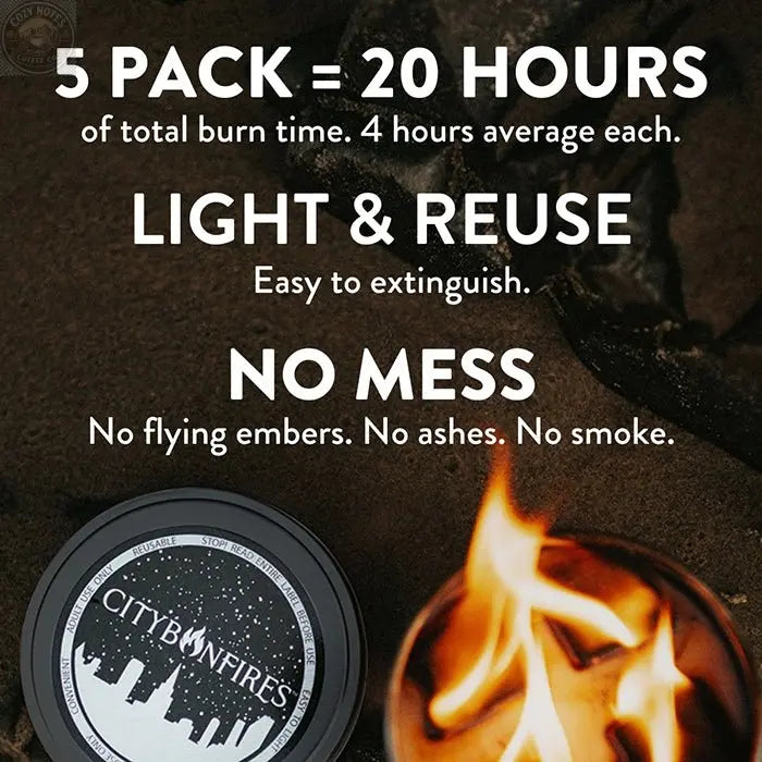 City Bonfire - 5 Pack City Bonfires