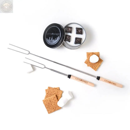 S’mores Sticks and Bag – 4 Pack City Bonfires