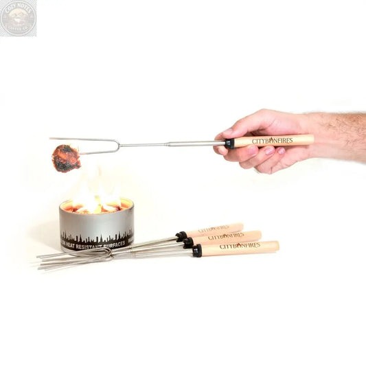 S’mores Sticks and Bag – 4 Pack City Bonfires