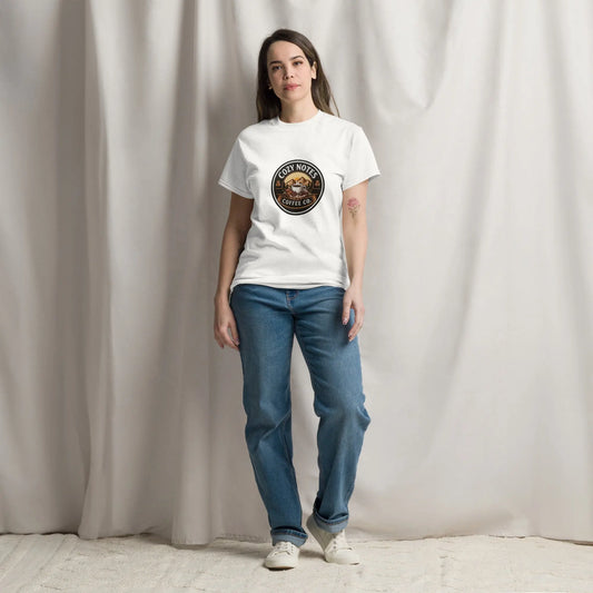 Comfy Cotton Tee Cozy Notes Coffee Co