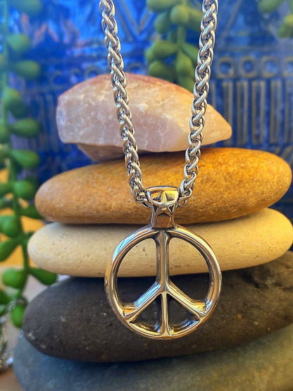 CLASSIC PEACE NECKLACE - Cozy Notes Coffee Co