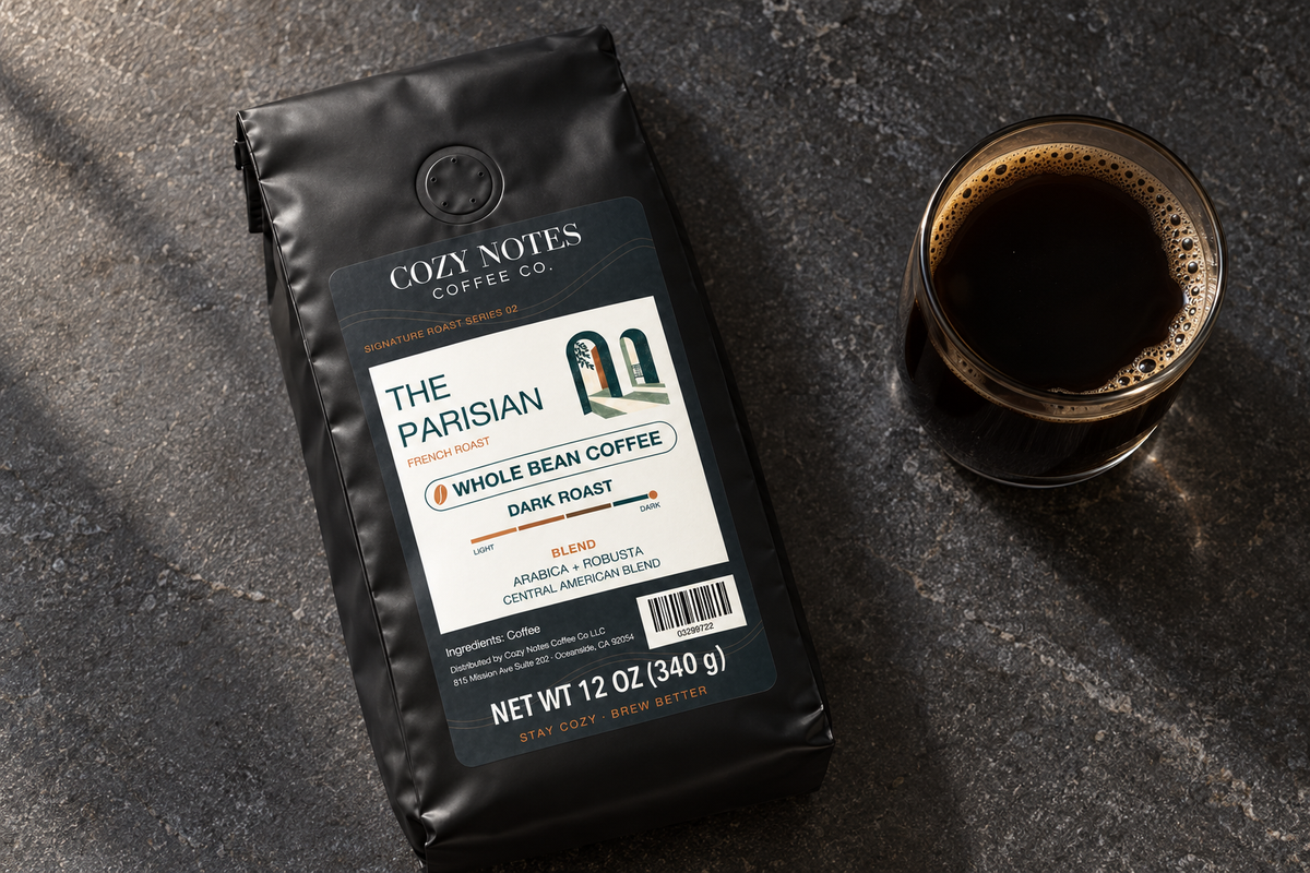 The Parisian coffee bag — editorial photograph