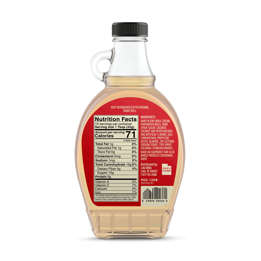 Coconut Cream Syrup - Cozy Notes Coffee Co