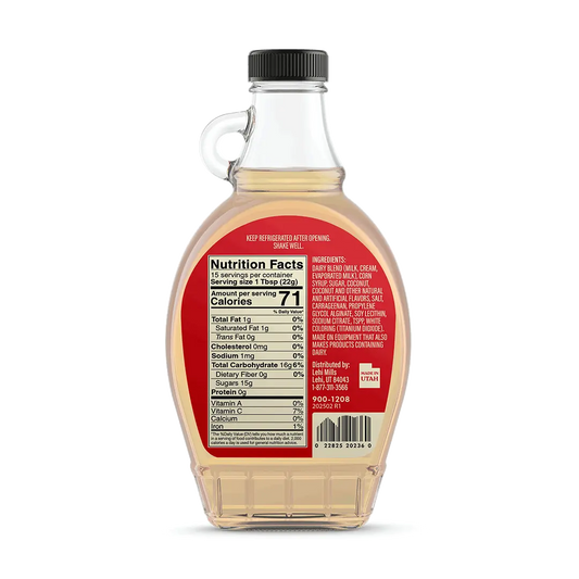Coconut Cream Syrup Lehi Mills