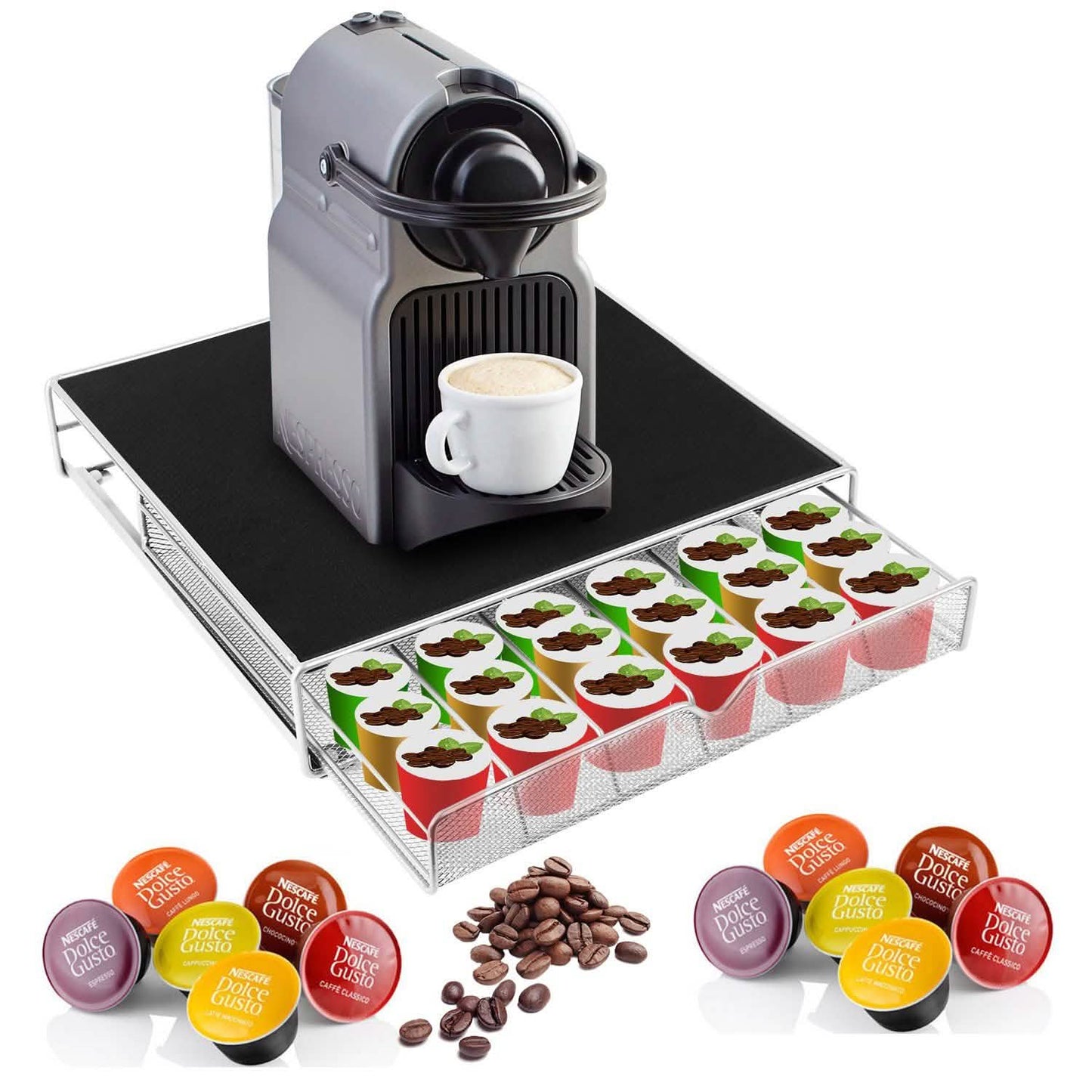 Coffee Machine Stand Holder - Cozy Notes Coffee Co