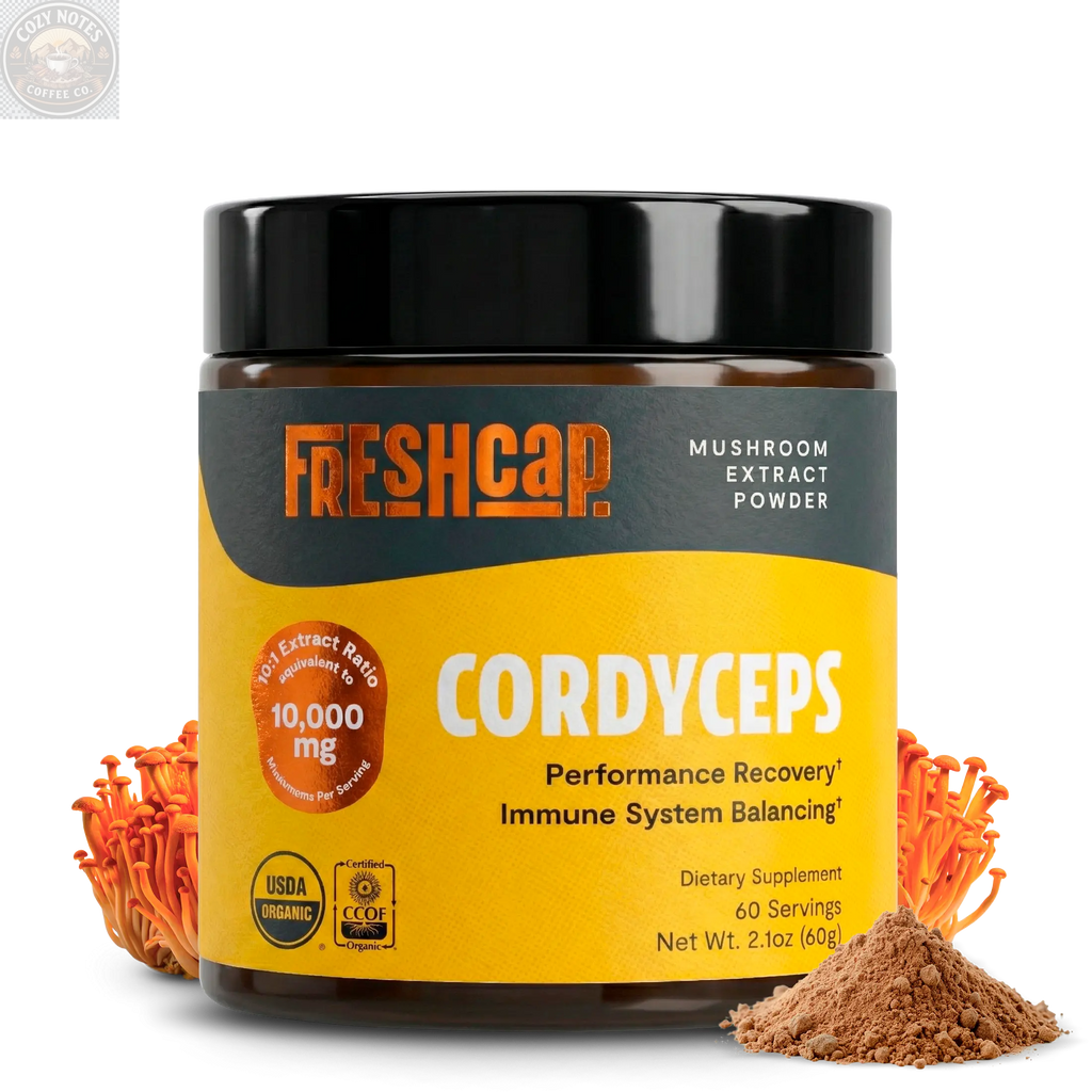 Cordyceps Mushroom Extract Powder FreshCap Mushrooms