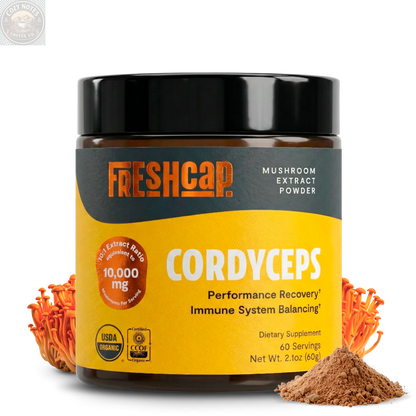 Cordyceps Mushroom Extract Powder FreshCap Mushrooms