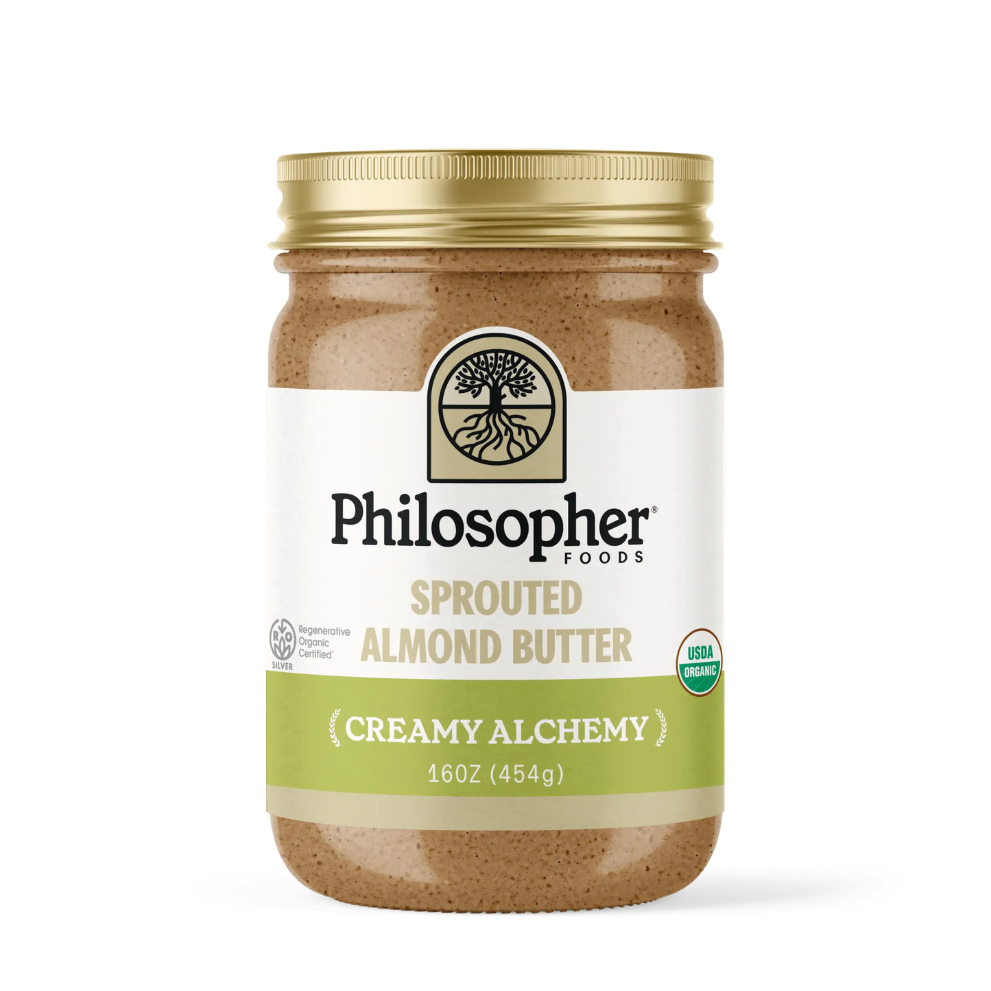 Creamy Alchemy Sprouted Almond Butter Philosopher Foods
