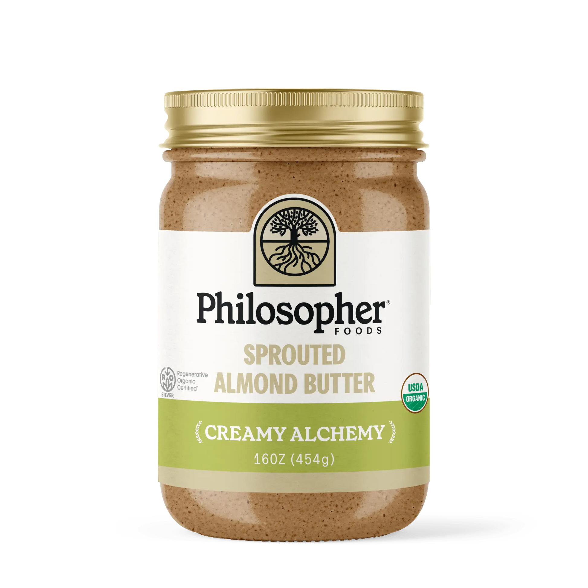 Creamy Alchemy Sprouted Almond Butter Philosopher Foods