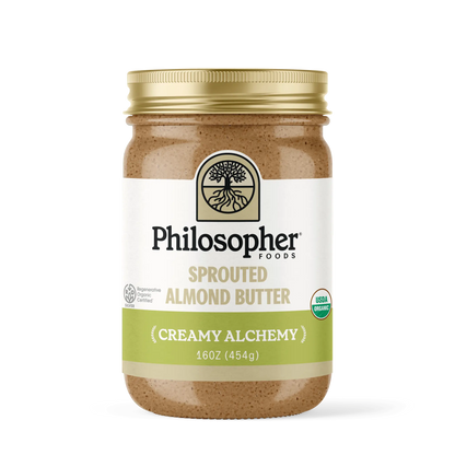 Creamy Alchemy Sprouted Almond Butter Philosopher Foods
