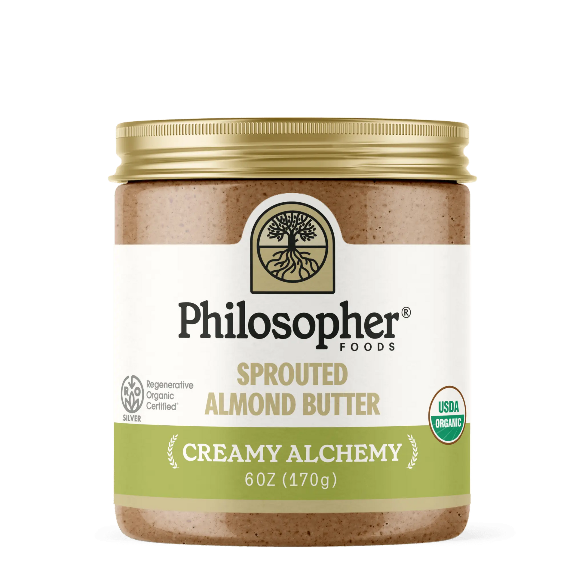 Creamy Alchemy Sprouted Almond Butter Philosopher Foods