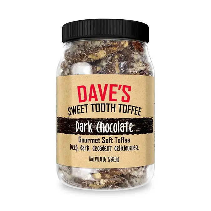 Dark Chocolate Toffee Dave's Sweet Tooth Toffee