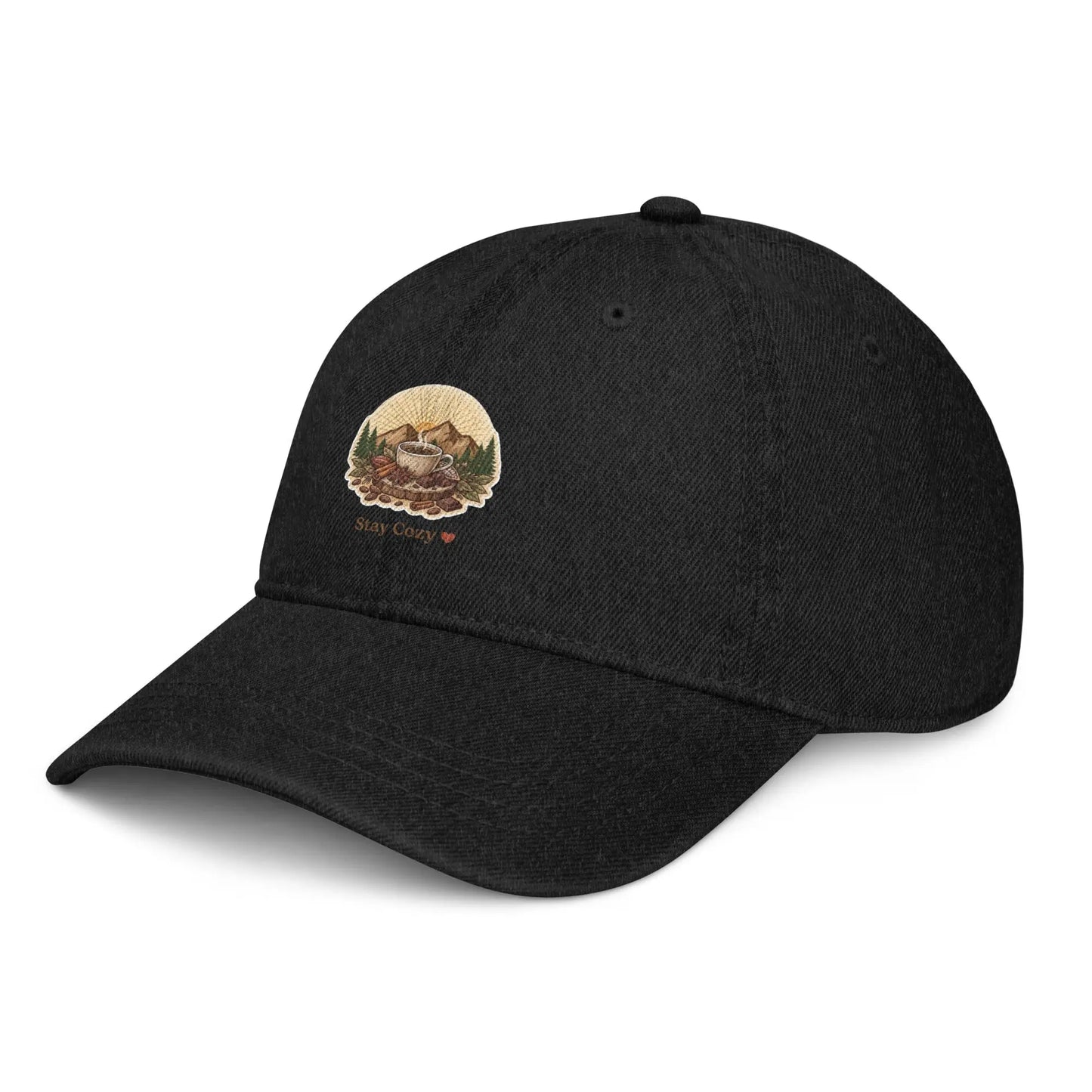 Denim Hat Cozy Notes Coffee Co