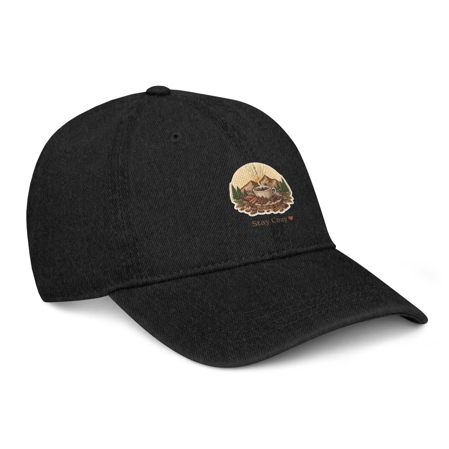 Denim Hat Cozy Notes Coffee Co