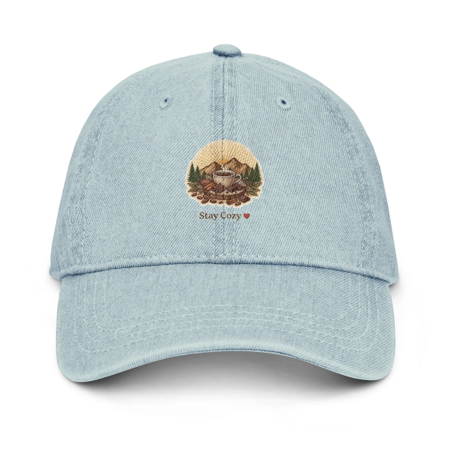 Denim Hat Cozy Notes Coffee Co
