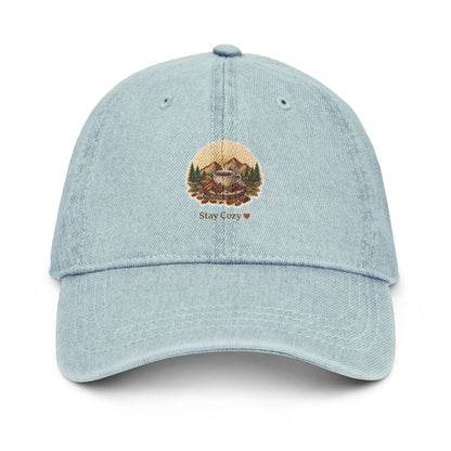 Denim Hat Cozy Notes Coffee Co