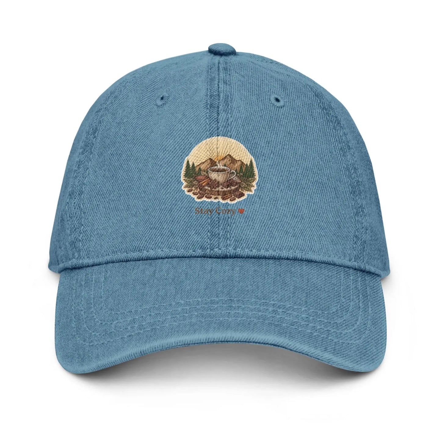 Denim Hat Cozy Notes Coffee Co