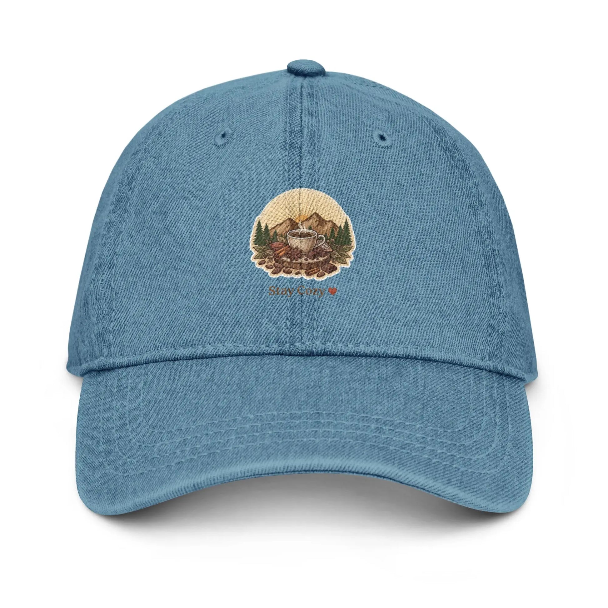 Denim Hat Cozy Notes Coffee Co