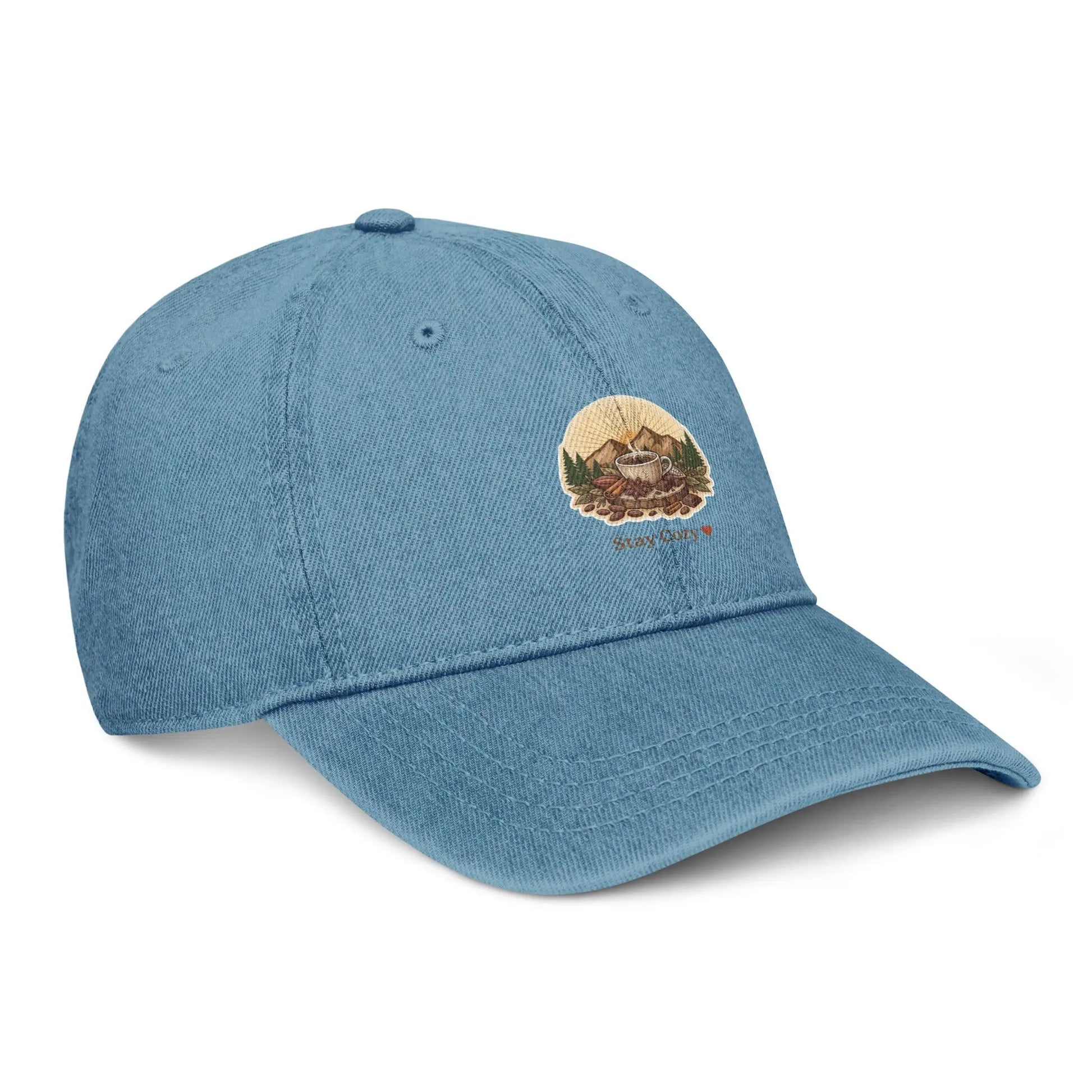 Denim Hat Cozy Notes Coffee Co