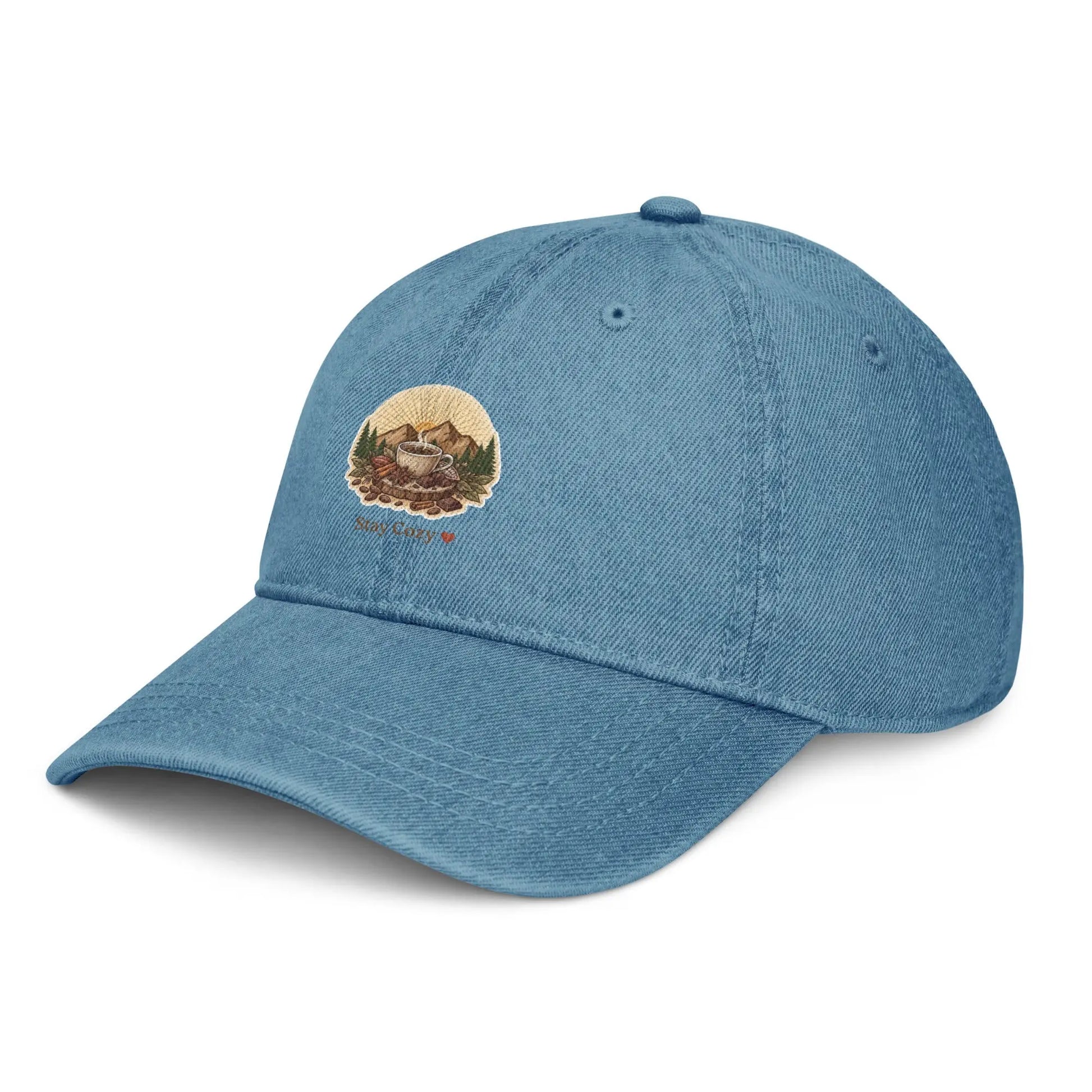 Denim Hat Cozy Notes Coffee Co