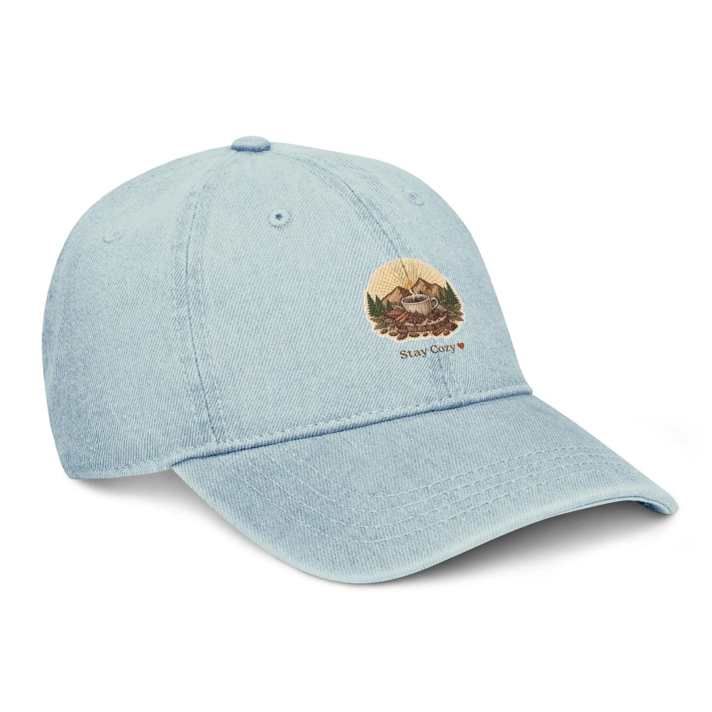 Denim Hat Cozy Notes Coffee Co