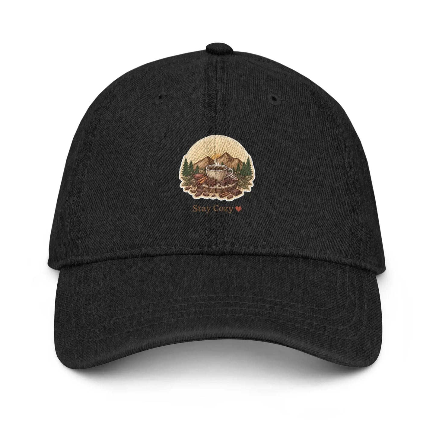 Denim Hat Cozy Notes Coffee Co