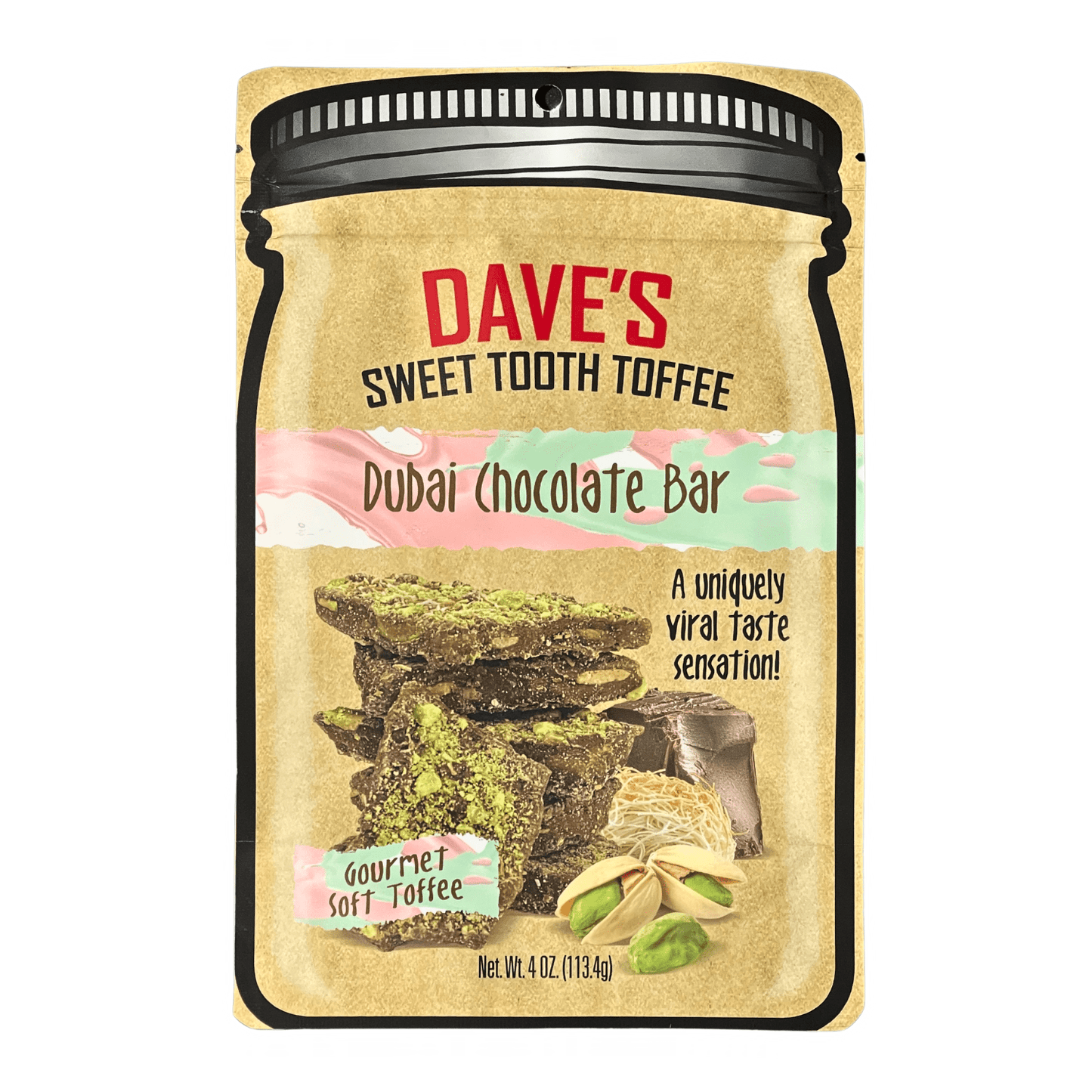 Dubai Chocolate Bar - Cozy Notes Coffee Co