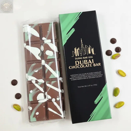 Dubai Chocolate Bar - Pistachio Dubai Bars USA