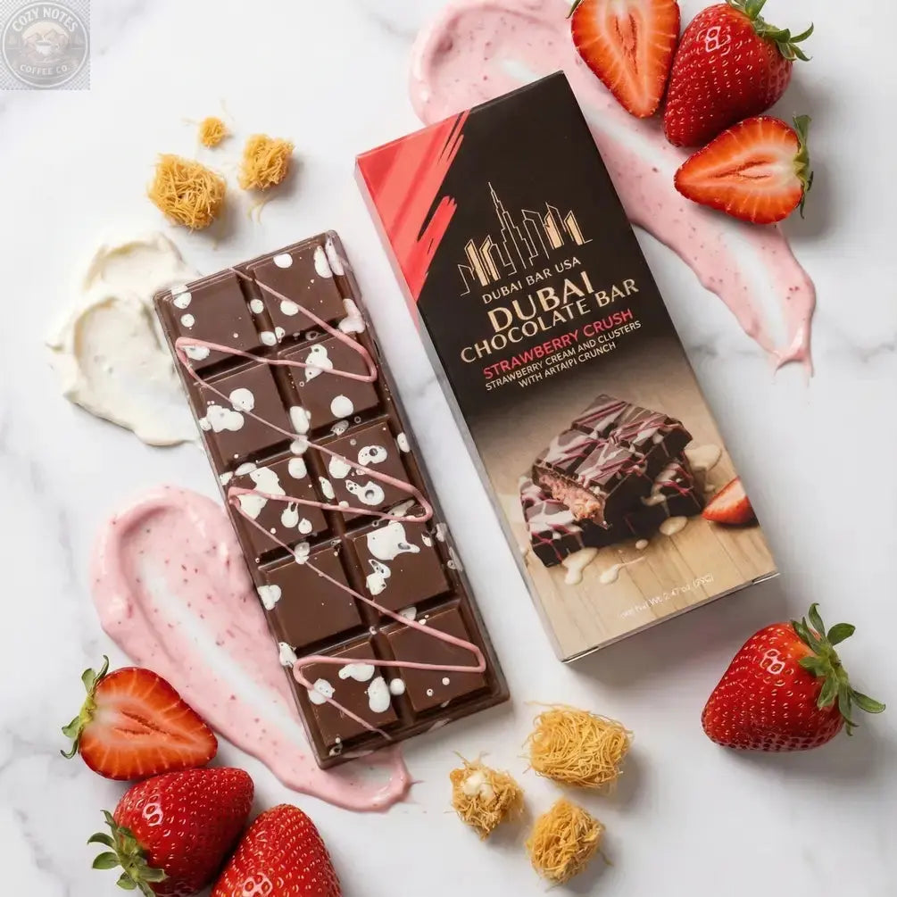 Dubai Chocolate Bar - Strawberry Crush Dubai Bars USA