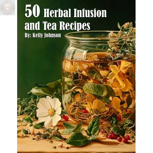 50 Herbal Infusions and Tea Recipes - Paperback Books by splitShops