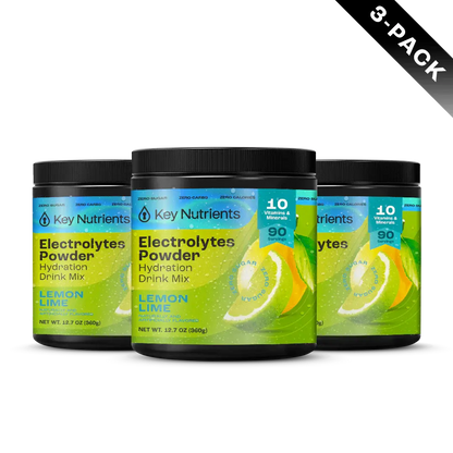 Electrolyte Recovery Plus Powder (Sugar-Free) Key Nutrients