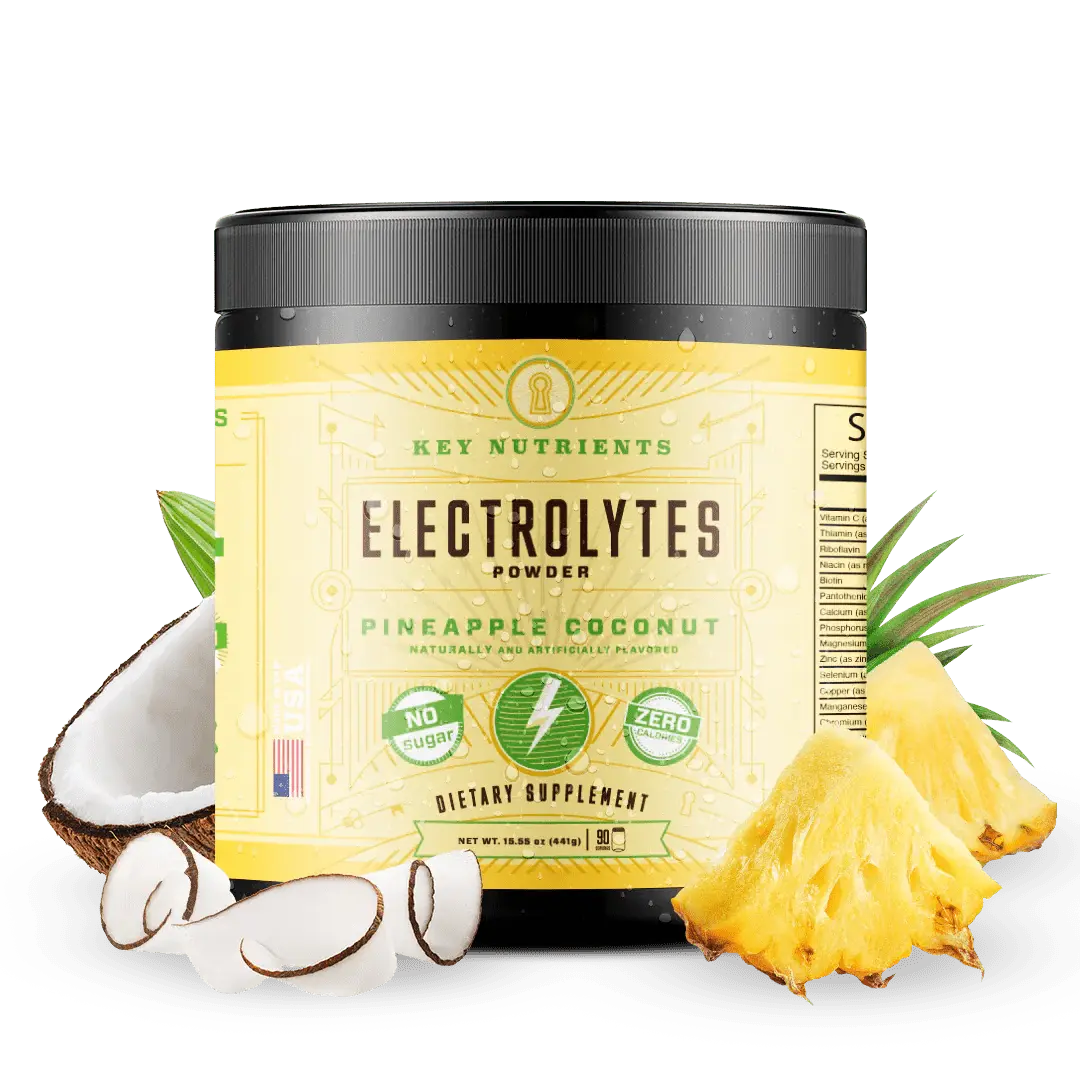 Electrolyte Recovery Plus Powder (Sugar-Free) Key Nutrients