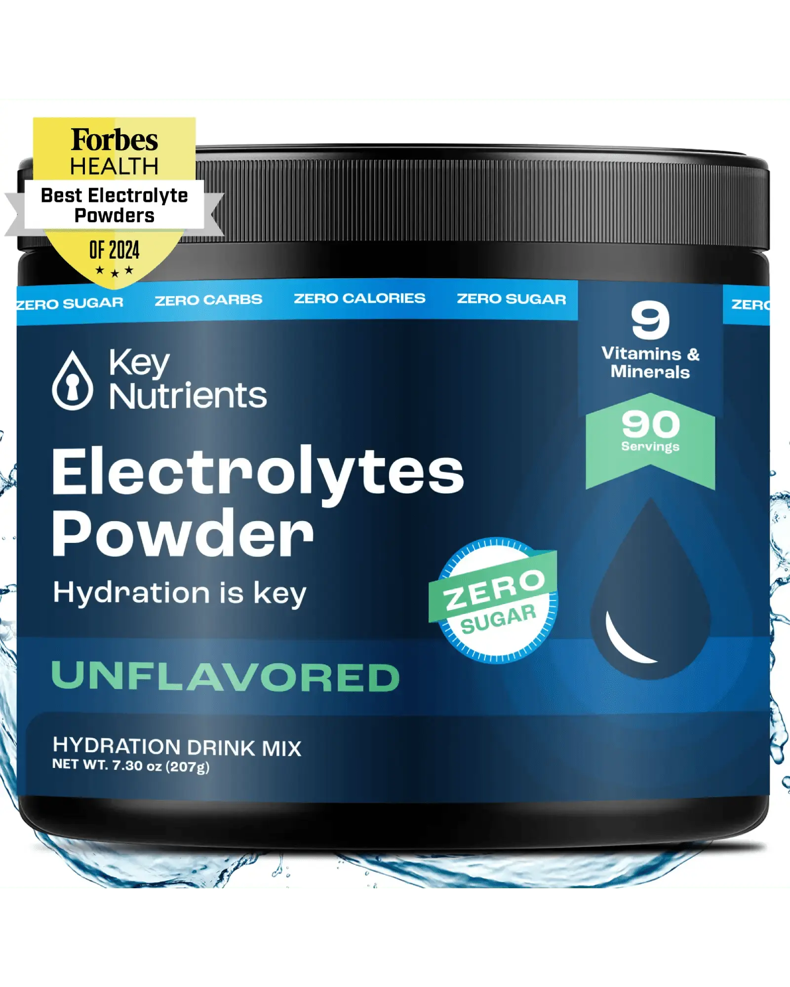 Electrolyte Recovery Plus Powder (Sugar-Free) Key Nutrients