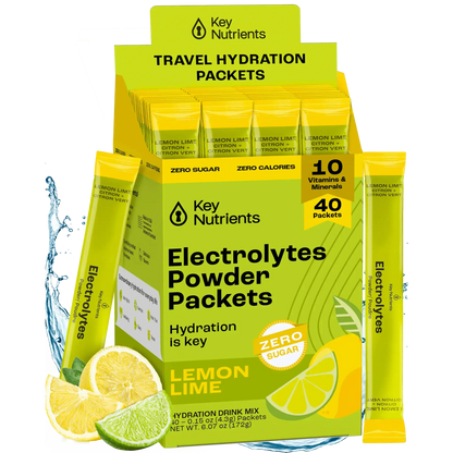 Electrolyte Recovery Plus Powder (Sugar-Free) Key Nutrients