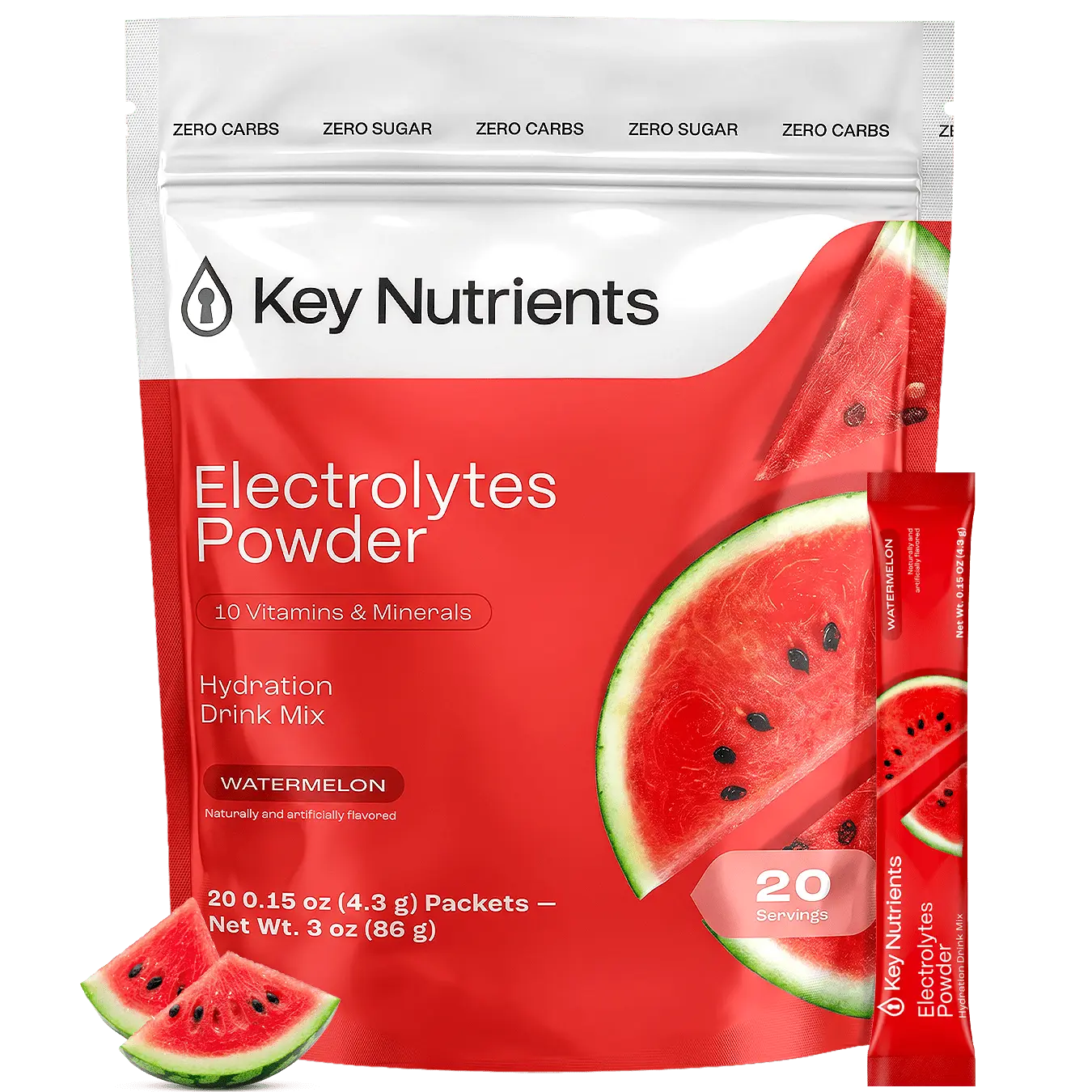 Electrolyte Recovery Plus Powder (Sugar-Free) Key Nutrients