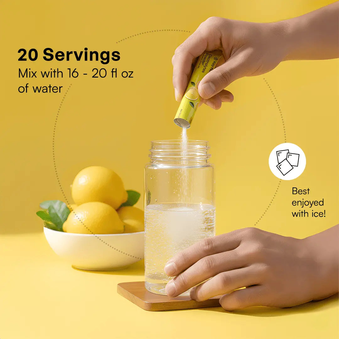 Electrolyte Recovery Plus Powder (Sugar-Free) Key Nutrients