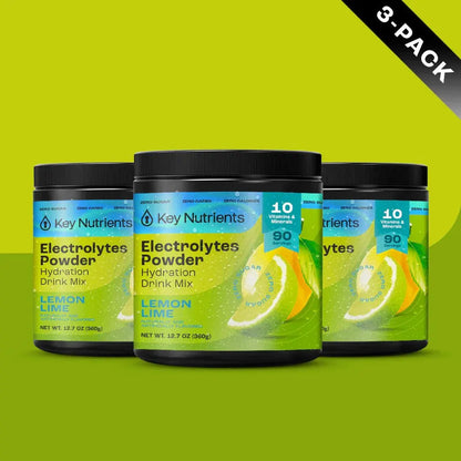 Electrolyte Recovery Plus Powder (Sugar-Free) Key Nutrients