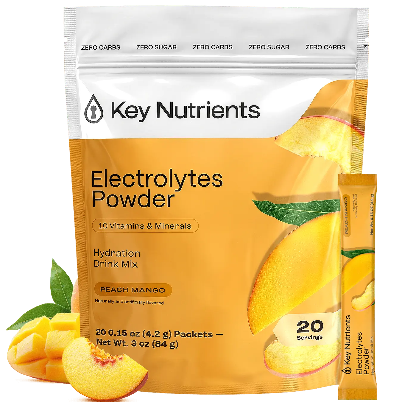 Electrolyte Recovery Plus Powder (Sugar-Free) Key Nutrients