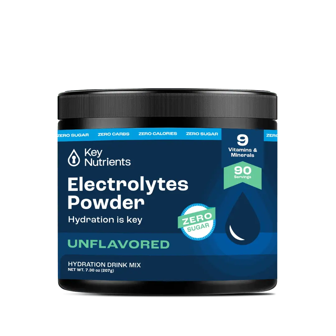 Electrolyte Recovery Plus Powder (Sugar-Free) Key Nutrients