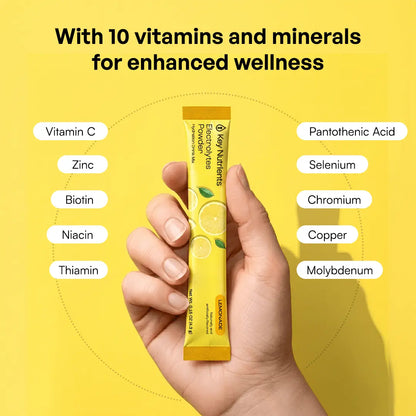 Electrolyte Recovery Plus Powder (Sugar-Free) Key Nutrients