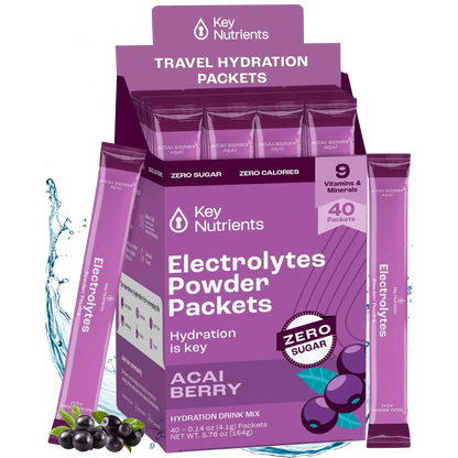 Electrolyte Recovery Plus Powder (Sugar-Free) Key Nutrients